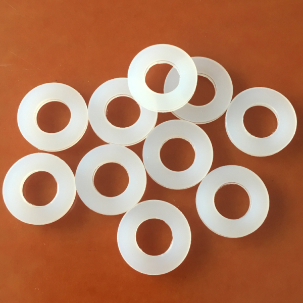 White nylon gasket